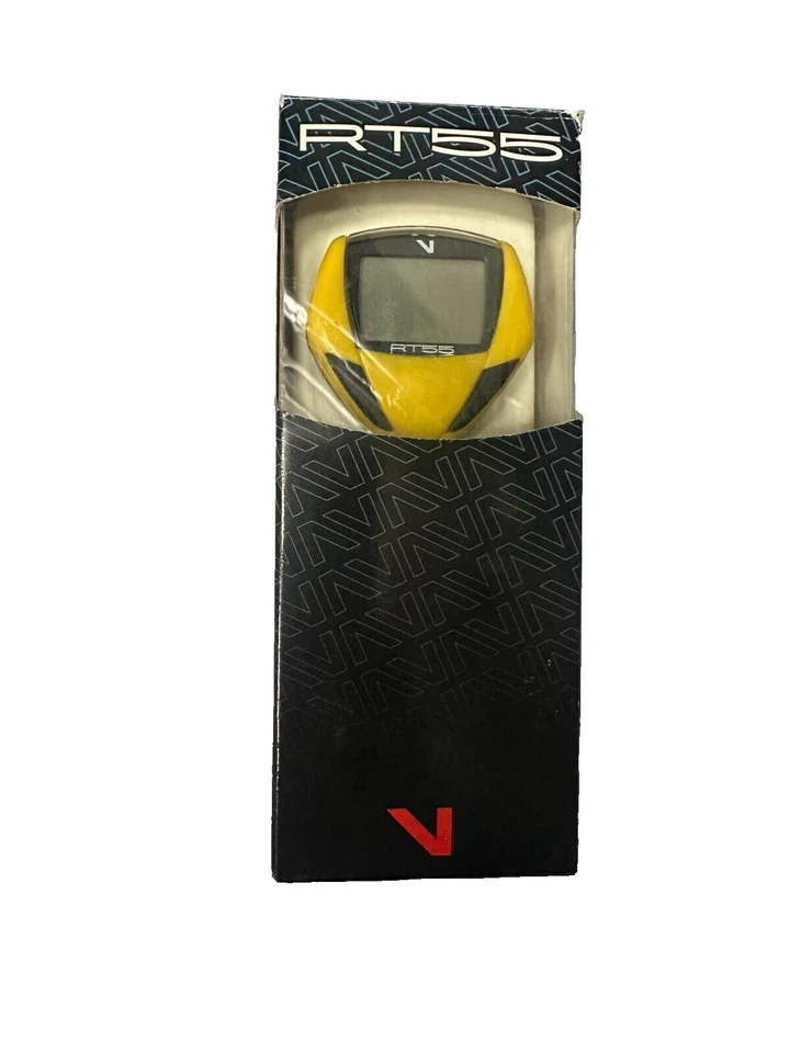 Ciclocomputer Contachilometri bici Vintage Vetta RT55 con filo yellow - Immagine 1 di 1