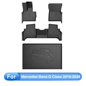 For Mercedes Benz G Class 2019-2024 Floor Mats Trunk Mat Cargo Liner All Weather - Picture 1 of 9