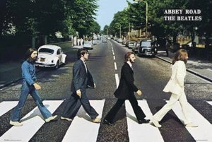 THE BEATLES ABBEY ROAD LP0597 59R POSTER - Picture 1 of 1