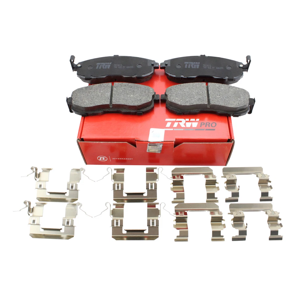Pastillas de freno delanteras de cerámica TRW Pro para Nissan Altima Juke Sentra Infiniti G35 I30 Foto 1 de 4