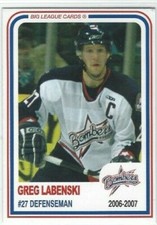 2006-07 Dayton Bombers (ECHL) Greg Labenski