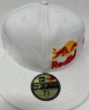 Red Bull New Era - Athlete Only Hat - Fitted NewEra 59Fifty Size 7 1/2 Deadstock