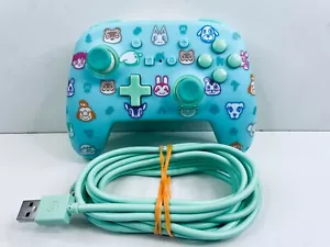 PowerA Nintendo Switch Animal Crossing Controller Mic Wired USB - Fast Post - Foto 1 di 5