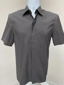 Reiss Black Size S Mens Short Sleeved Shirt - Great Condition Worn Once - Picture 1 of 5