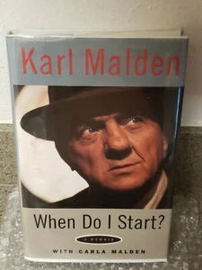 💥HOF💥ACTOR🤩KARL🤩MALDEN🤩&💥DAUGHTER🤩SIGNED🤩💥BOOK💥MINT🌟CONDITION🌟 - Picture 1 of 12