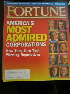 Fortune Magazine February 1993 Most Admired Corporations Apple Steve Jobs Now T8 - Picture 1 of 1