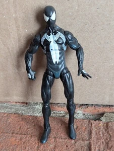 Hasbro Marvel 2009 Modellino Simbionte Tuta Nera Spider-Man 6" - Foto 1 di 2
