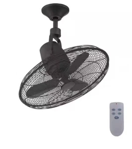 Home Decorators Ceiling Fan 22" Indoor/Outdoor Oscillating W/ Remote Control - Picture 1 of 2