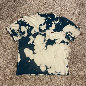 T-shirt manica corta Pendleton Woolen Mills Distressed personalizzata tinta unita rovesciata M - Foto 1 di 10