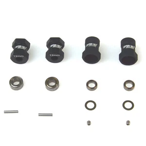 12mm Aluminum HEX Adapter Combiner For Tamiya CW-01 Lunchbox ORV Monster Beetle - Picture 1 of 5