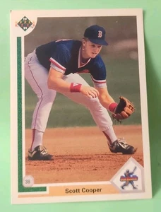 1991 Upper Deck - Star Rookie Scott Cooper #22 - Boston Red Sox  - Picture 1 of 2