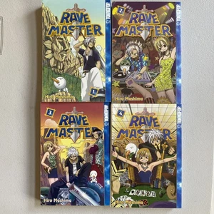 Rave Master Manga Bände #1-4 Lot Hiro Mashima TOKYOPOP 2003 Bücher - Bild 1 von 16