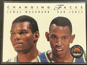Jamal Mashburn & Ron Jones NBA 1993-94 Skybox Premium Changing Faces #297 - Picture 1 of 1