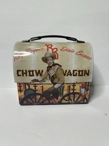 Vandor Sammeldosen Roy Rogers Dale Evans Chow Wagen Kuppel Brotdose/Tasche - Bild 1 von 8