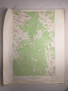 Castle Peak Quadrangle Washington 1973 USGS Topographical Map Department Of Int - Picture 1 of 15