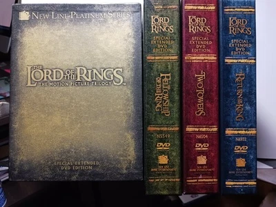 The Lord of the Rings Trilogy Special Extended Edition 12-DVD set Exc.condition - Image 1 of 2