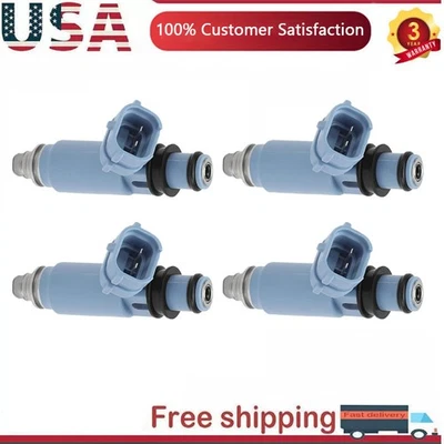 Inyector de combustible 4 piezas para Subaru Impreza 2002 2003 2004 2005 y Saab 2005 9-2X 2,0 L Foto 1 de 4