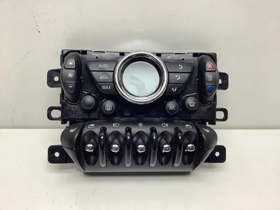 MINI Black Air Con Climate Control & Window Switches for R56 R55 LCI - Image 1 of 4