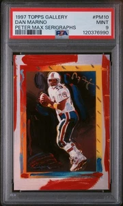 Dan Marino 1997 Topps Gallery Peter Max Serigraphs #PM10 MIA Dolphins - Picture 1 of 1