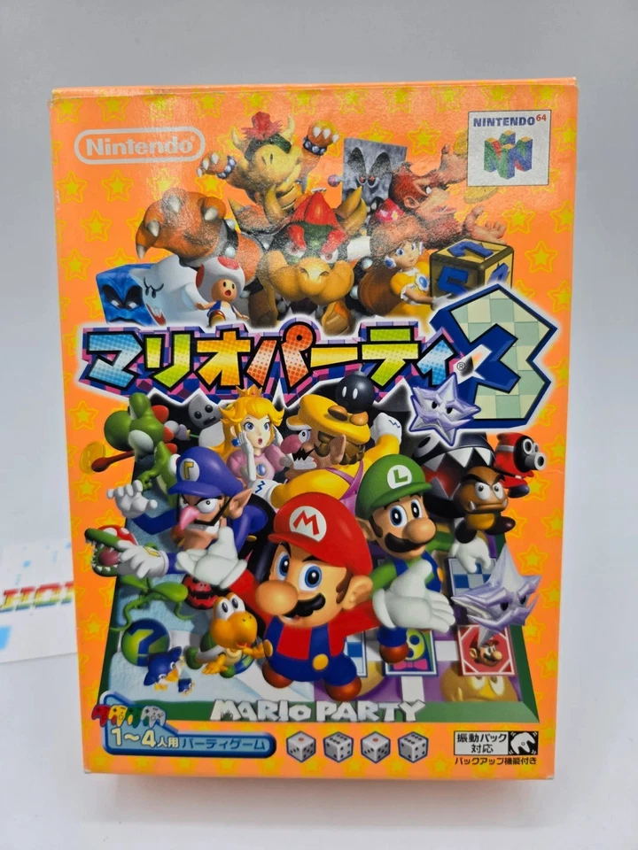Mario Party 3 Nintendo 64 Jap Ntsc-J - Immagine 1 di 4