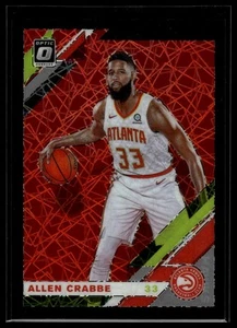 2019-20 Donruss Optic #12 Allen Crabbe Black Velocity #/39 - Picture 1 of 2