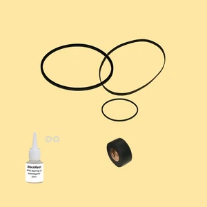 Riemen Andruckrolle Öl = Kit 8 für Aiwa AF-5300 Tape Deck Compact System - Picture 1 of 7