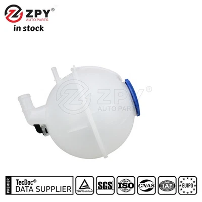 ZPY New Hight Quality Warranty Coolant Expansion Tank For VW 2E0 121 407 - Image 1 of 4
