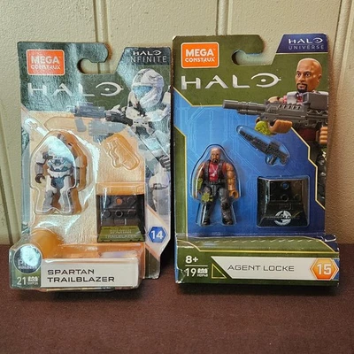Mega Construx HALO Universe/Infinite Spartan Trailblazer & Agent Locke LEER Foto 1 de 4