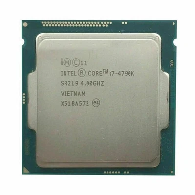 Intel Core i7-4790K 4.00 GHz Quad-Core 8 threads LGA1150 SR219 CPU Processor - Image 1 of 4