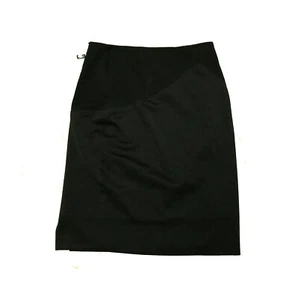 NWT Joseph Ribkoff Skirt size 6 Black Stretch Business Career 24281 Sexy Slit - Picture 1 of 11
