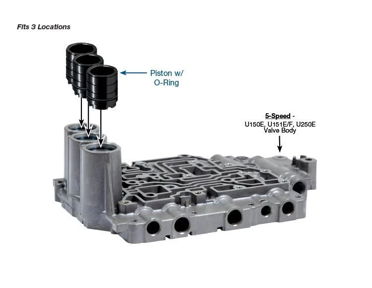 . Toyota Transmissions 57917E-19K TOYOTA ACCUMULATOR PISTON KIT (1) - Изображение 1 из 1