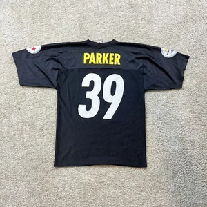 Maglia calcio Pittsburgh Steelers Willie Parker #39 autentica NFL TAGLIA MEDIA - Foto 1 di 7