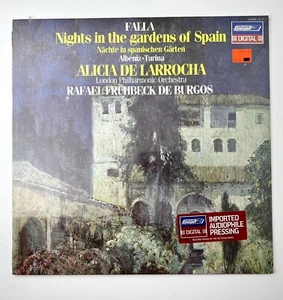LONDON DIGITAL 410 289-1: Falla-DE LARROCHA-Nights in Gardens Vinyl LP *SEALED* - Picture 1 of 2