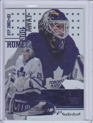 Ed Belfour 2002 Between The Pipes Hockey Card 148 Grade MT - Image 1 of 2