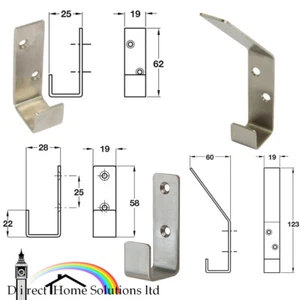 Hafele Sombrero y Abrigo Gancho Colgador de Pared Acero Inoxidable Pasillo Dormitorio Ropa Ganchos - Imagen 1 de 15