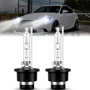 Pair D4S D4R D4C Xenon HID Headlight Bulbs 6000K For Lexus GS350 GS450H IS250 - Picture 1 of 12