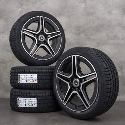 Original AMG Mercedes A-Klasse A35 Winterräder 18 Zoll W177 V177 Felgen NEU - Bild 1 von 4