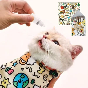 Cat Wrap for Grooming, Anti Scratch Adjustable Grooming Bag for Cat Clean Care - Picture 1 of 20