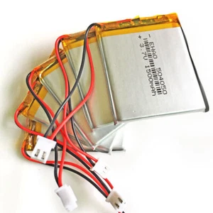 3.7V 1500mAh Lipo Battery + JST 2pin connector for mp3 Cell Phone Camera 504050 - Picture 1 of 22