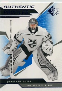 2018-19 SP Authentic Profiles Blue #AP-JQ Jonathan Quick - Picture 1 of 2