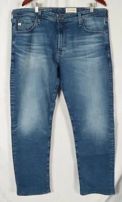 Pantalones de mezclilla AG Adriano Goldschmied para hombre The Tellis modernos ajustados 38 38x31 (real) Foto 1 de 4