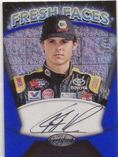 2018 Certified Nascar Racing Cole Rouse Autograph Fresh Faces Blue FFS-CR /49