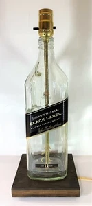 Johnnie Walker Black 1.75L Table Desk LAMP Bar Lounge Decor Liquor Bottle Party - Picture 1 of 5