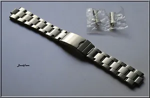 22mm Curved End OYSTER Stainless Steel Watch bracelet Casio MDV106-1A Duro 106 - Picture 1 of 8