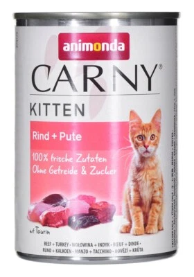4017721839716 ANIMONDA Carny Kitten Beef Turkey - Nassfutter für Katzen - 400 g  - Bild 1 von 3