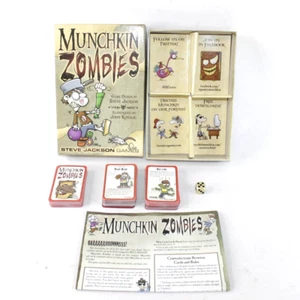 Munchkin Zombies Card Game Steve Jackson 1st Edition 5th Pr 2013 Complete in Box - Picture 1 of 10