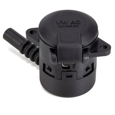 ORIGINAL VW Gehäuse Steckdose AHK Elektrik Anhängerkupplung 13-polig 3AA945505 - Bild 1 von 3