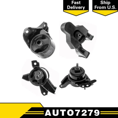 Engine & Trans Mount Set of 4 AT for 11-14 SONATA 2.4L Sport Susp Auto -Anchor - Изображение 1 из 4