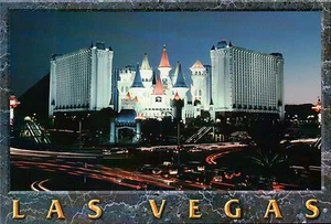 Excalibur Hotel und Casino, Las Vegas, Nevada, The Strip, Castle, NV -- Postkarte - Bild 1 von 2