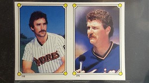 1987 Topps Baseball Album Sticker HARDBACK TEST Rare Card * You PICK CHOOSE *